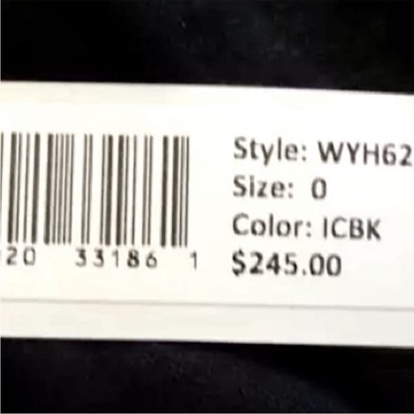 JAMES PERSE FLARED BASEBALL MINI DRESS ICE CREAM/BLACK SHORT RAGLAN SLEEVE DRESS - Picture 8 of 16